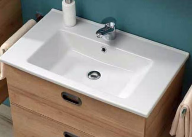 Pelipal Quickset 353 - Badmöbelset inkl. Spiegelschrank / 80 cm breit - Ansicht 2