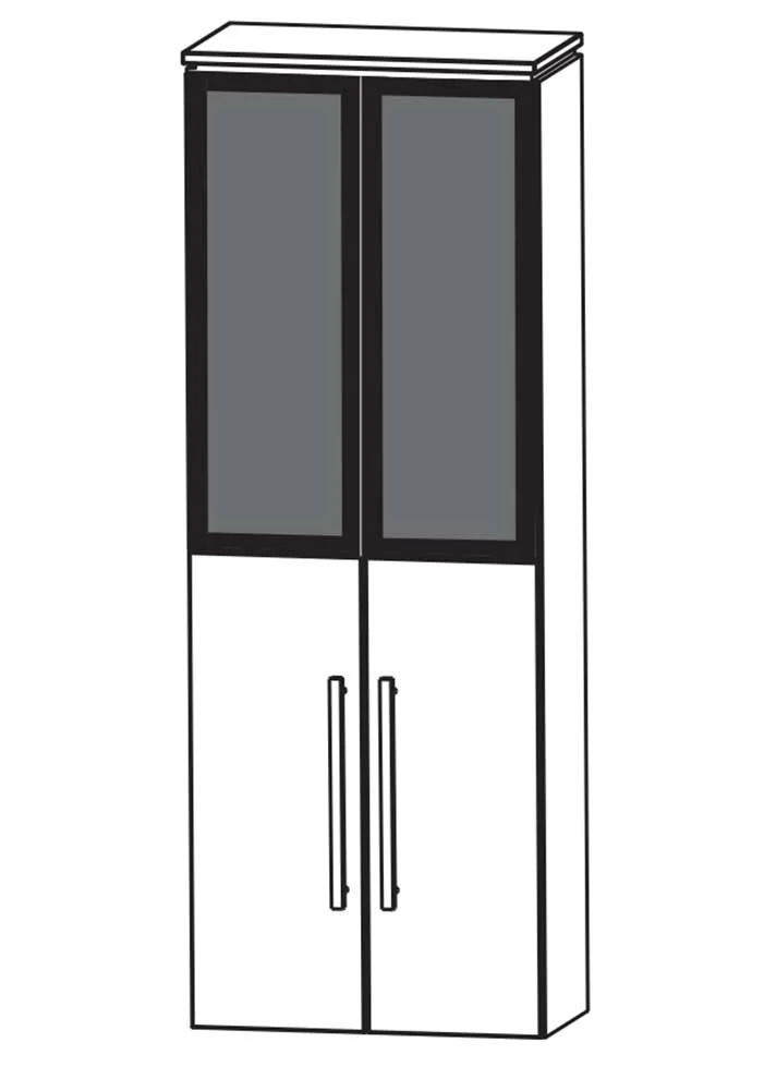 Puris Cool Line Hochschrank 60 cm HNA03625M - Ansicht 3