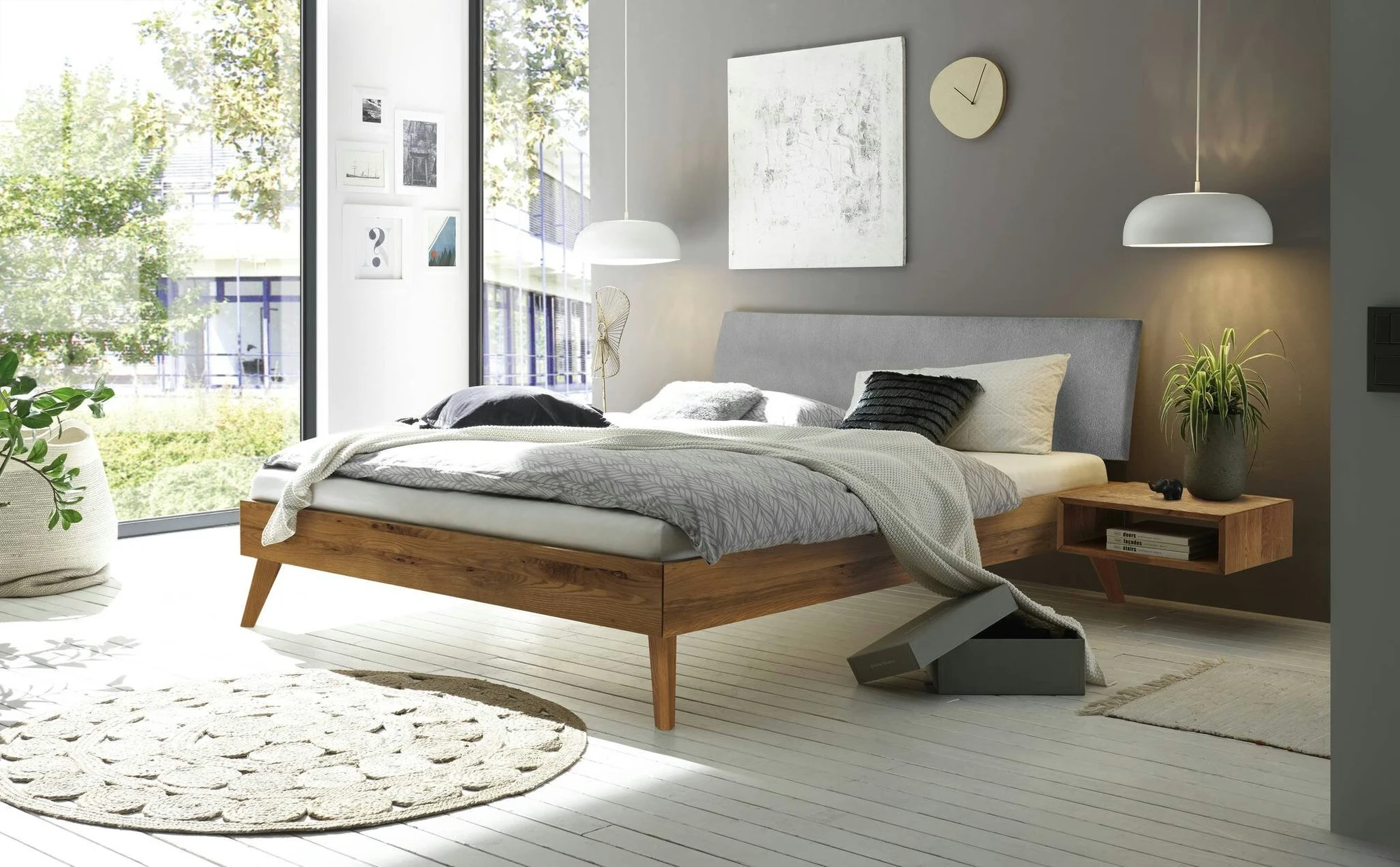 Hasena Massivholzbett Pesaro