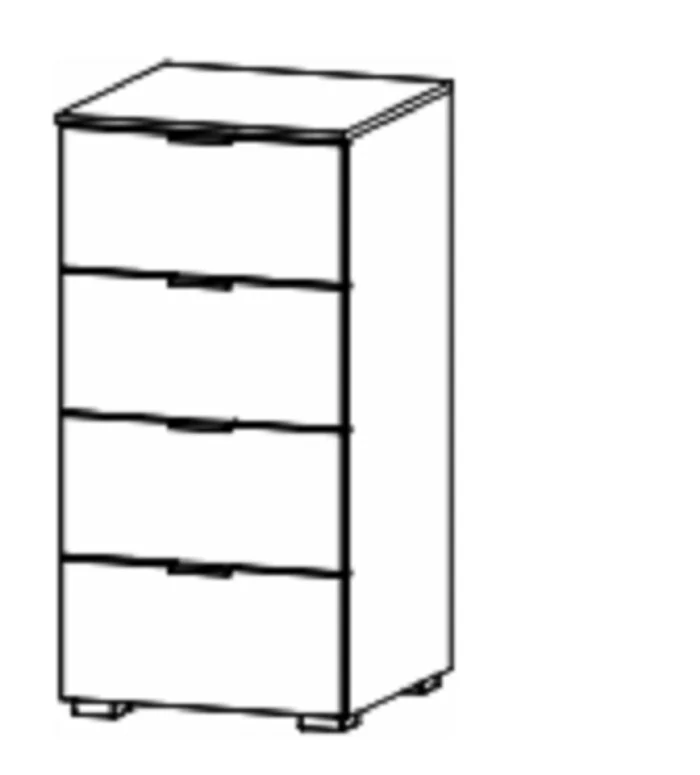 Rauch Select yourJOYce Kommode / Breite 40 cm / Höhe 81 cm