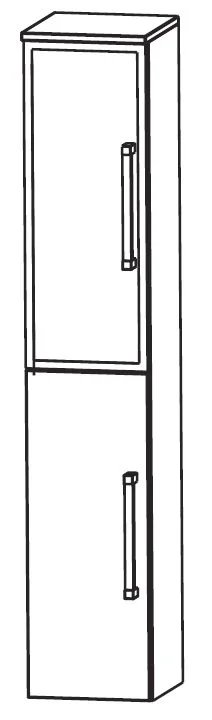 Puris WoW Hochschrank 30 cm HNA033B