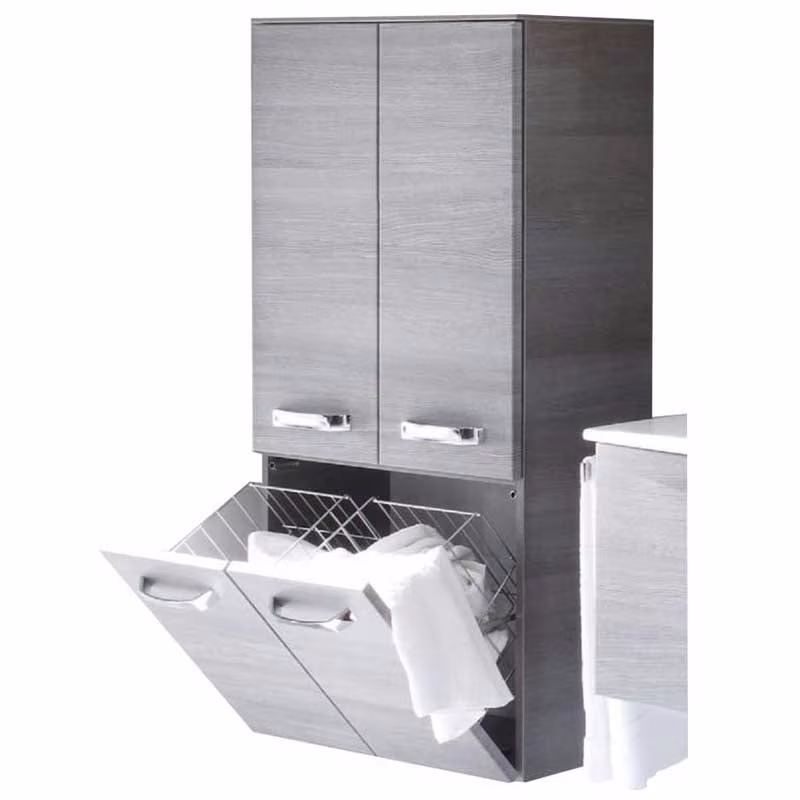 Pelipal 6025 Midischrank mit Wäschekippe 60 cm 6025-MSW 60-04