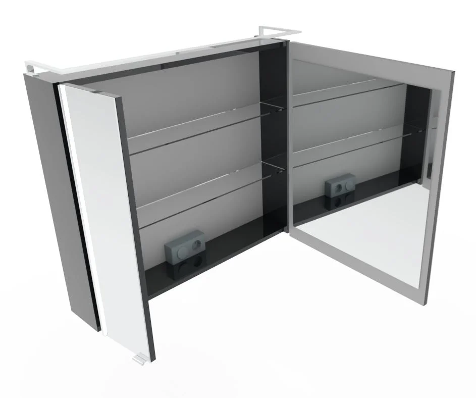 Marlin 3060daily Spiegelschrank 80 cm breit SAD8R - Ansicht 2