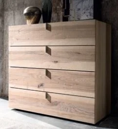 Kommode / 4 Schubkästen / Maße: 99x91,2x44 cm