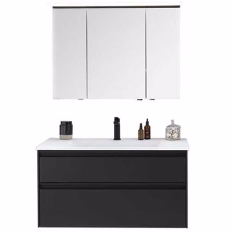 Puris New Xpression - Badmöbelset inkl. Spiegelschrank - 92 cm breit