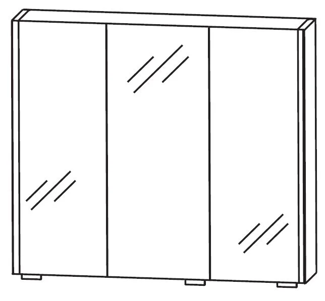 Puris Fresh Spiegelschrank 70 cm S2A437079