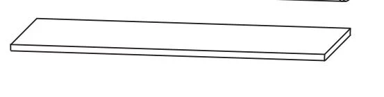 Ablageplatte 142 cm AUW401428