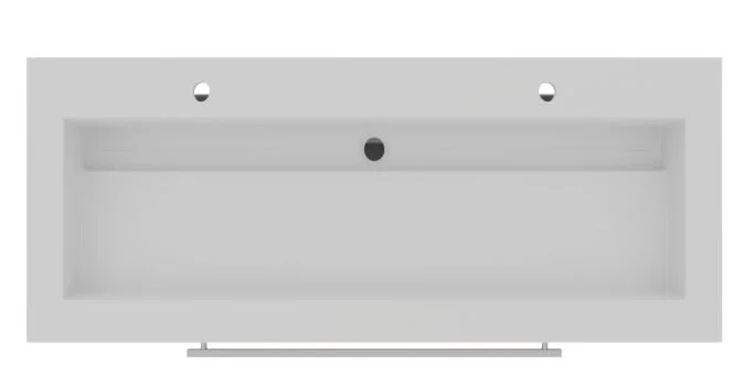 Stoneplus Doppelwaschtisch 120 cm