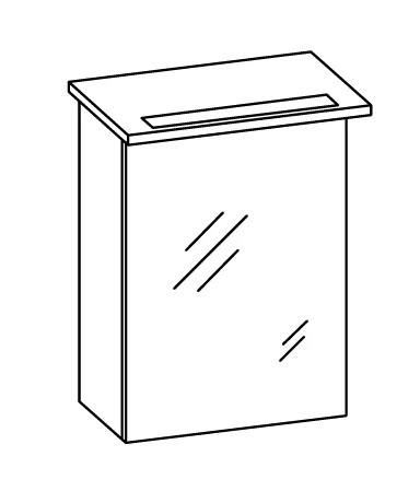 Pelipal Spiegelschrank Cesa IV 50 cm 045.405184 - Ansicht 2