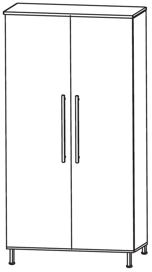 Puris Quada Mittelschrank 60 cm MNA716A1S - Ansicht 2