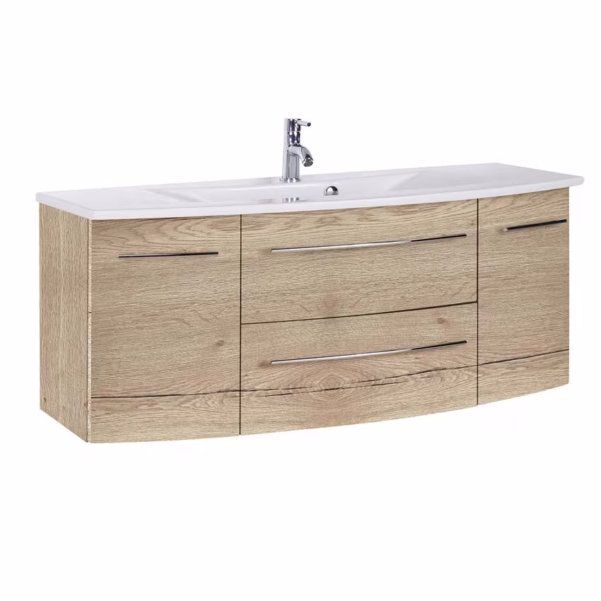 MARLIN 3040city Waschtisch-Set 120 cm - Keramik - Ansicht 7