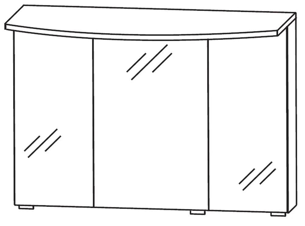 Spiegelschrank 90 cm S2A439S2