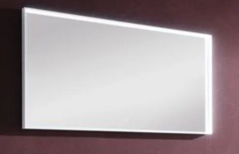 b.straight - Flächenspiegel inkl. Beleuchtung 120 cm breit