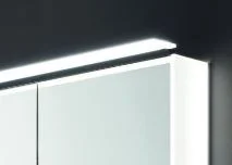 PZ116090 LED-Aufbauleuchte, 93,4 cm breit - schwarz matt