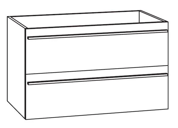 MARLIN 3250star - Waschplatz 80 cm / mit Auszügen - Ansicht 6