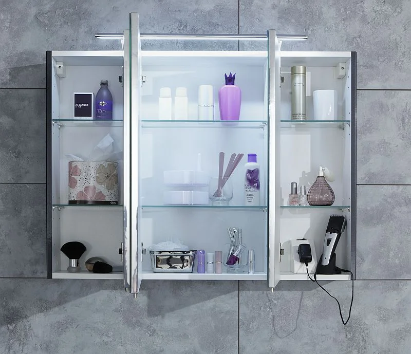 MARLIN 3040city Spiegelschrank 90 cm SPSE900D-4 - Ansicht 2