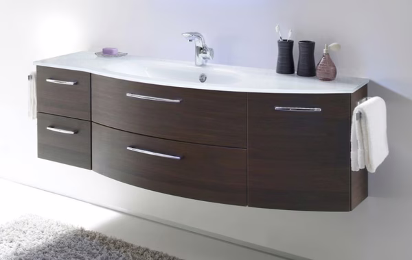 RD-WTUSL 04 / 06 Waschtisch-Unterschrank, 1 Drehtür, 4 Auszüge