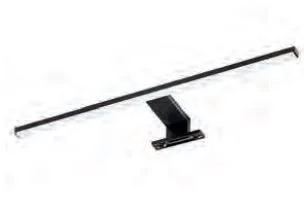 ZALAWF60E Aufsatzleuchte Schwarz matt, LED Plus fähig - Einbauartikel ohne Trafo