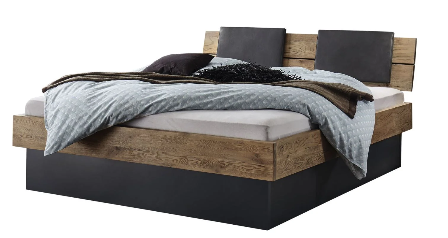 Hasena Oak-Wild Vintage Cadro 18 - Practico Box - Alpa Kopfteil - Sano Kissen