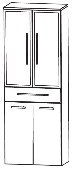 Puris Star Line Hochschrank 60 cm HNA056B7W - Ansicht 2