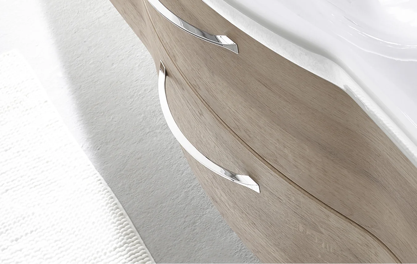 Calmo Badmöbelset 122 cm breit - 3-teilig - Ansicht 5
