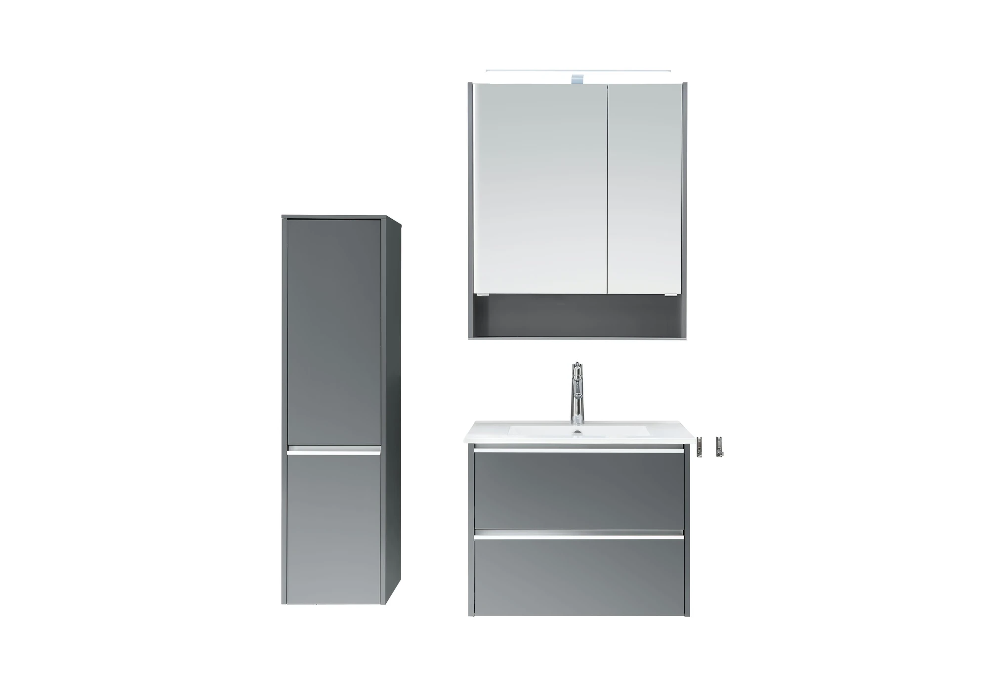 Pelipal 6040 Waschtisch-Set 71 cm - 2 Auszüge