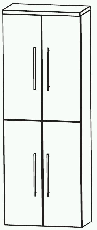 Puris Swing Hochschrank 60 cm HNA036A7 - Ansicht 2