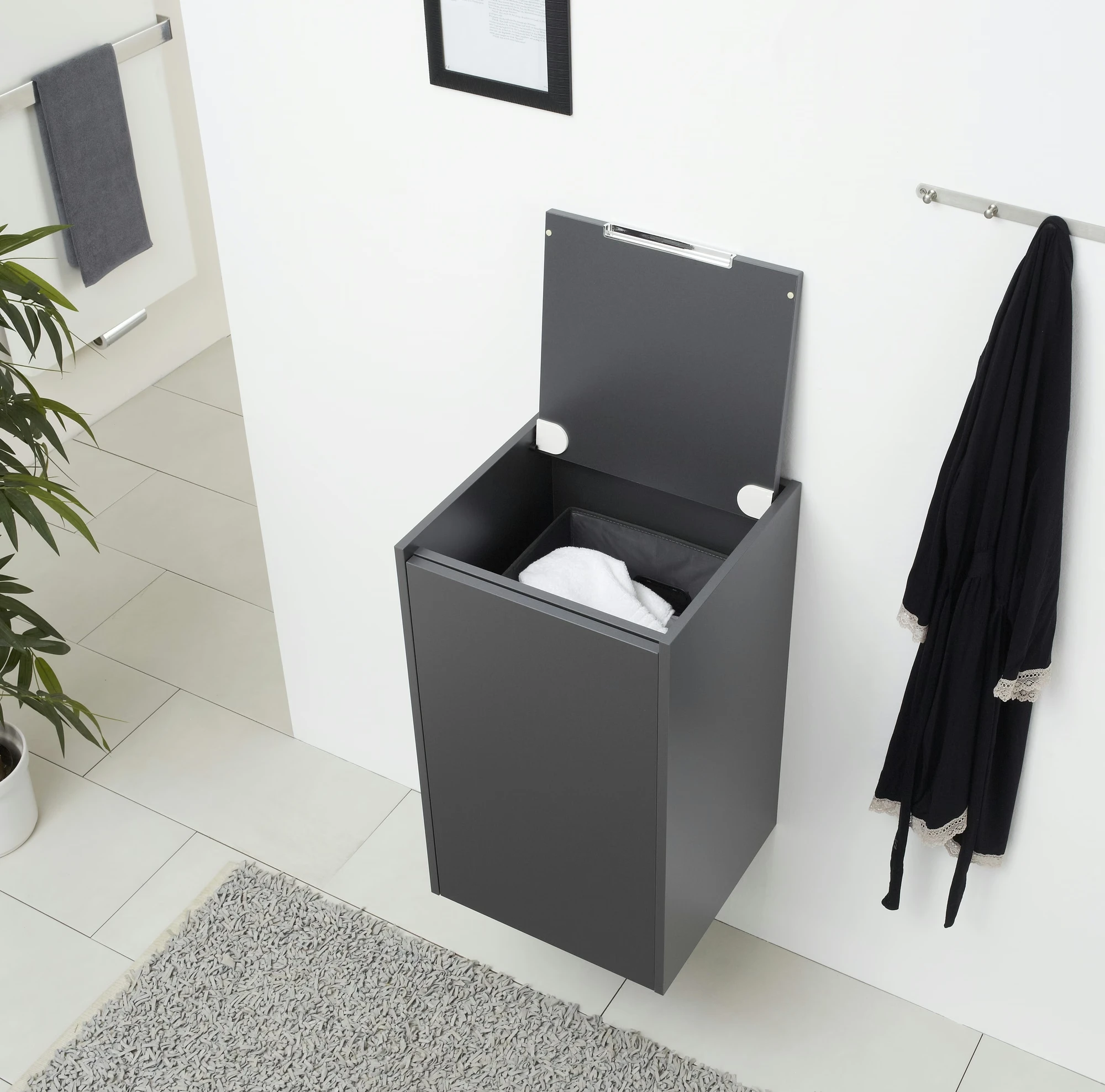 Pelipal Highboard mit Wäscheklappe EM-HBW 43-02 - Neutrale Einzelmöbel