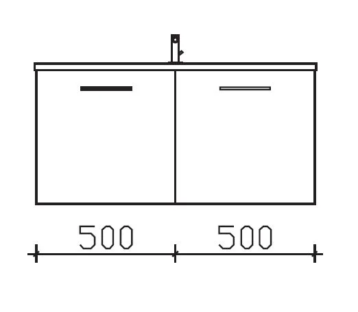 Pelipal 6110 Block 100 cm - Konfigurator - Ansicht 6