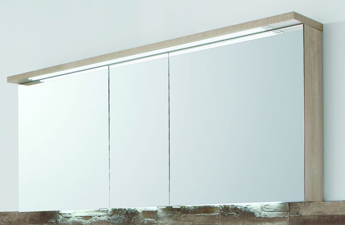 Puris Star Line Spiegelschrank 120 cm S2A431215 - für Doppelwaschtisch-Lösung - Ansicht 3
