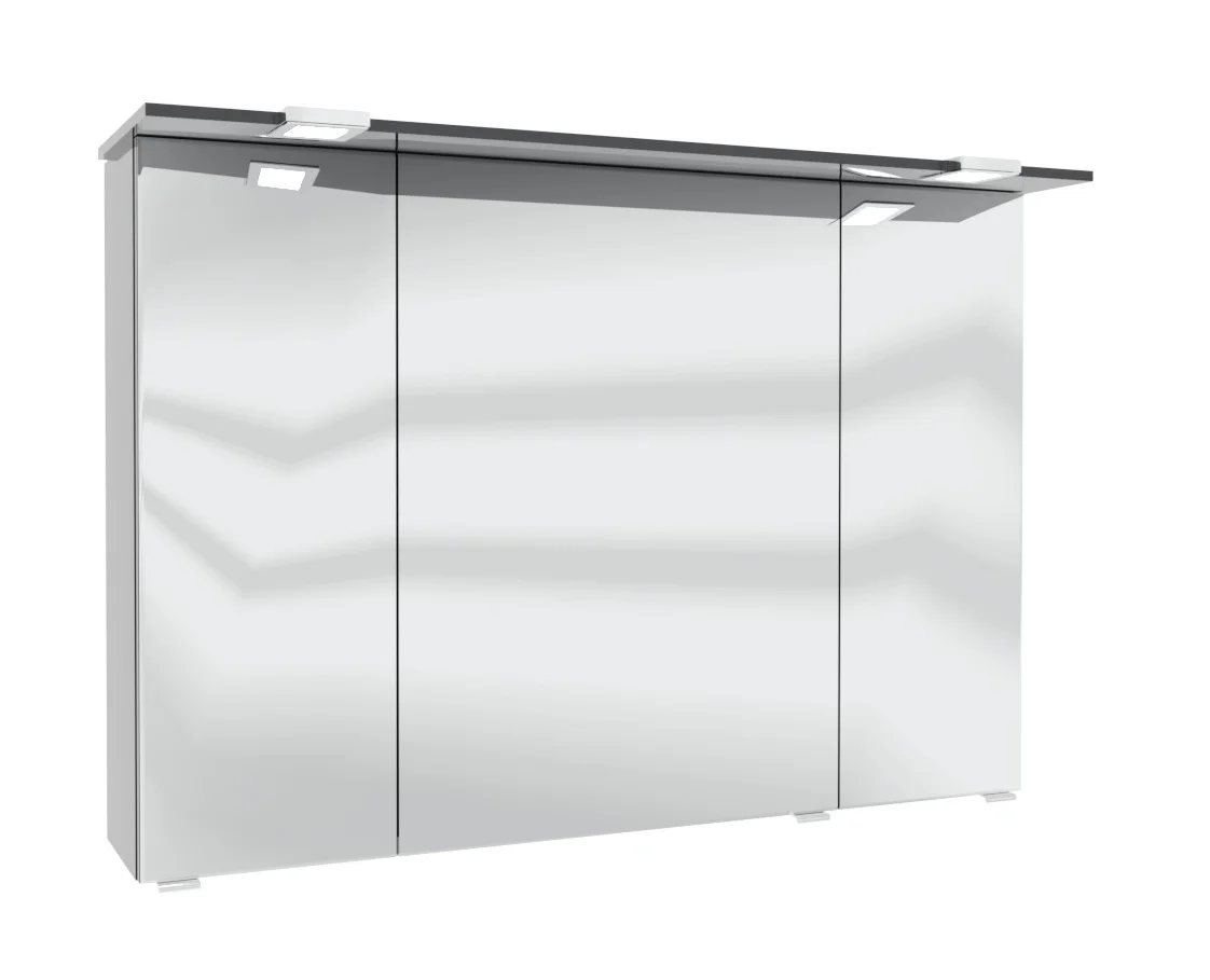 Pelipal TrenTino Badmöbel Set 107 cm breit - Spiegelschrank wählbar - Ansicht 16