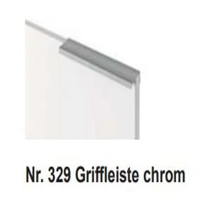 Nr. 329 Griffleiste chrom