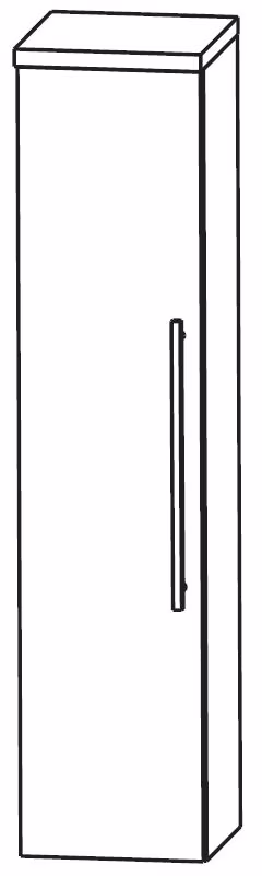 Puris Fine Line Mittelschrank 30 cm MNA813A7 L/R - Ansicht 4