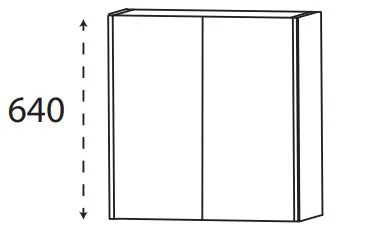 Puris New Xpression - Oberschrank / 60 cm breit - Ansicht 2
