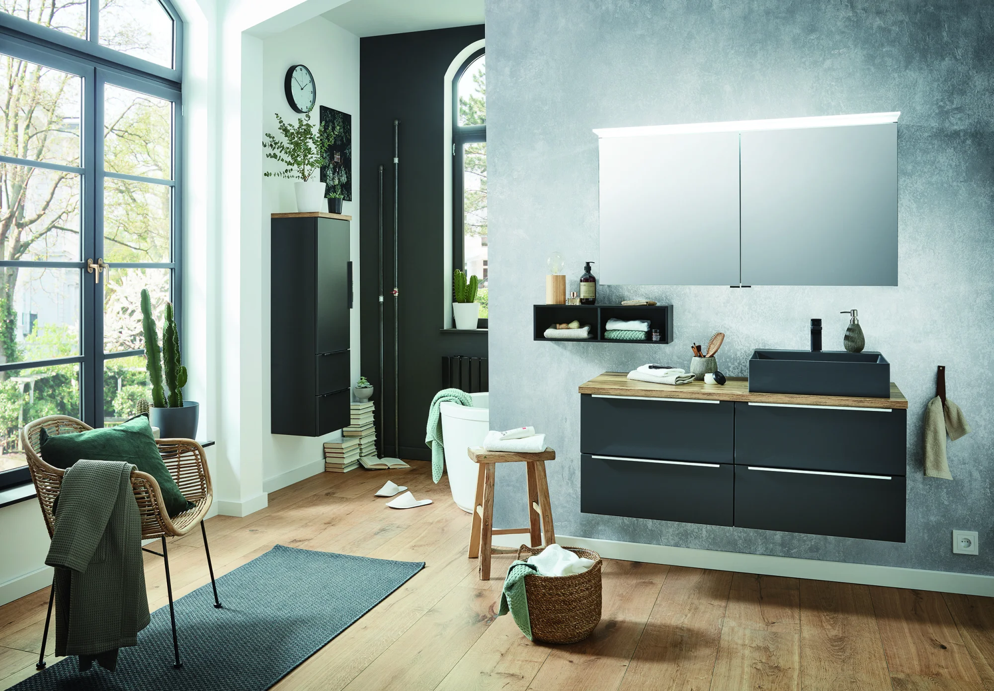 Puris Aspekt Waschtisch mit Unterschrank - 120 cm breit - Ansicht 7