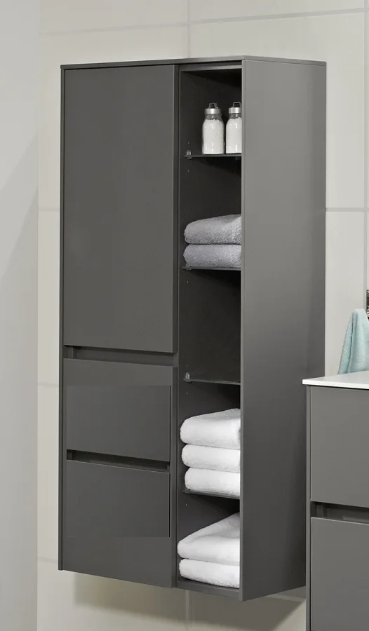 Pelipal 6010 Midischrank mit Regal 57 cm 6010-MSR 02 - Ansicht 2