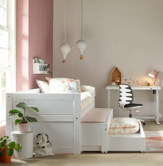 LIFETIME kidsrooms Kojenbett mit Gästebett & Bettkasten inkl. Deluxe Lattenrost - Ansicht 5