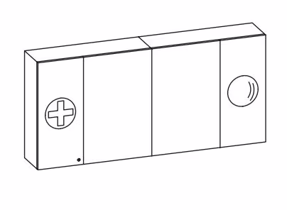 Pelipal Vario Select Spiegelschrank SKNEKAL15G / SKNEKLA15G - 150 cm breit - Ansicht 2