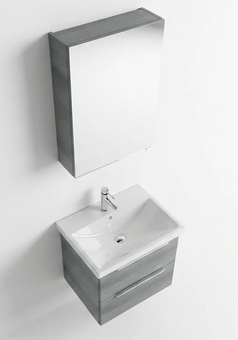 Pelipal 6090 Badmöbelset 60 cm - mit Spiegelschrank - Ansicht 2