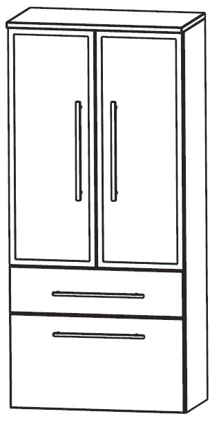 Puris Speed Mittelschrank 60 cm MNA886B