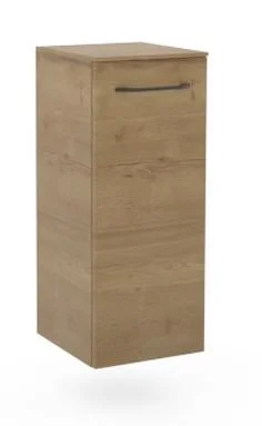 UGT513033 Unterschrank, 1 Drehtüre, 2 Glasböden, mit Abdeckplatte - Maße: 73x30x33 cm