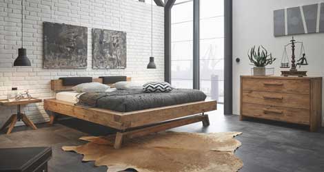 Bett Vintage