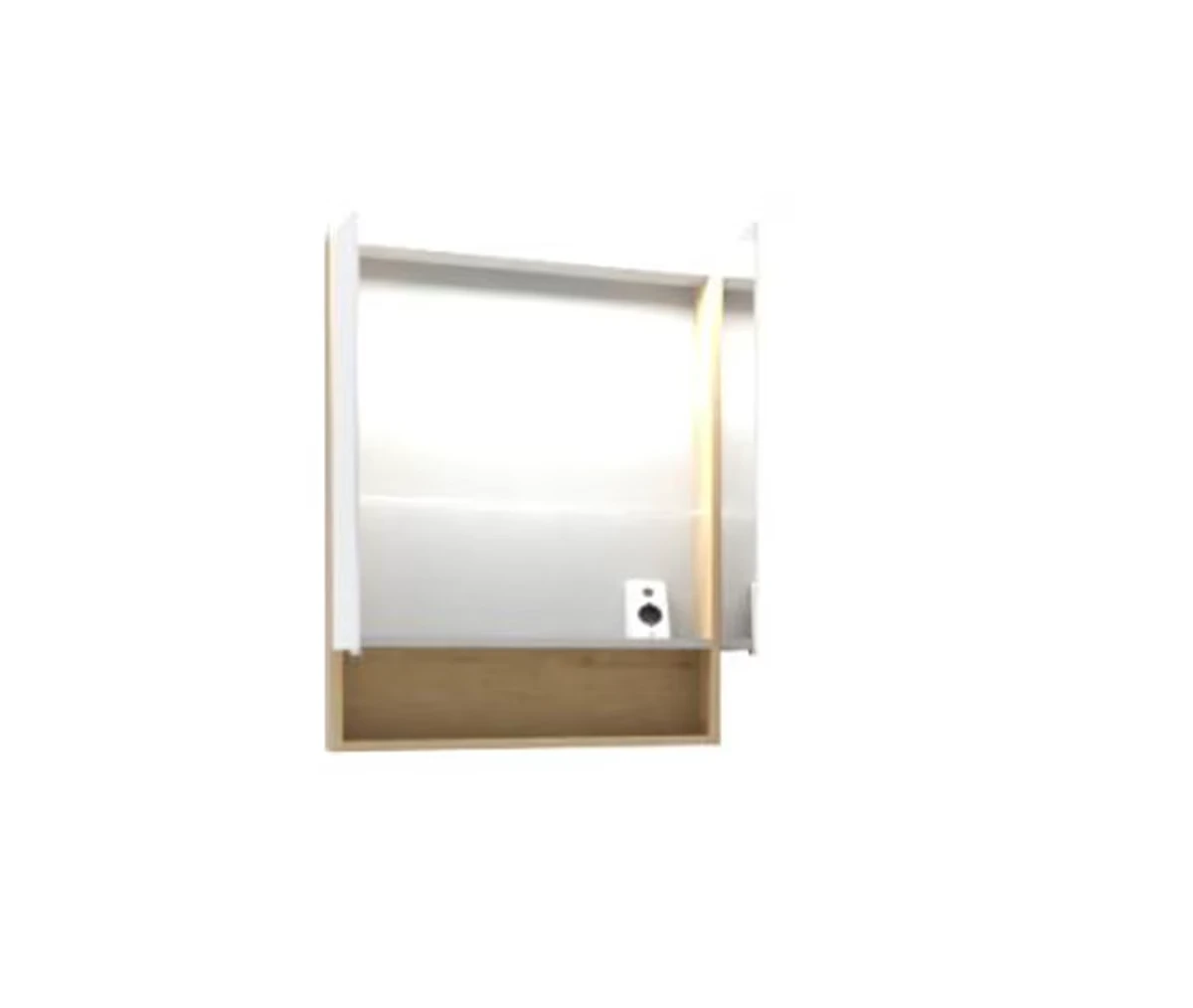 Puris Rounds Spiegelschrank 60 cm S2A5560S3 L/R