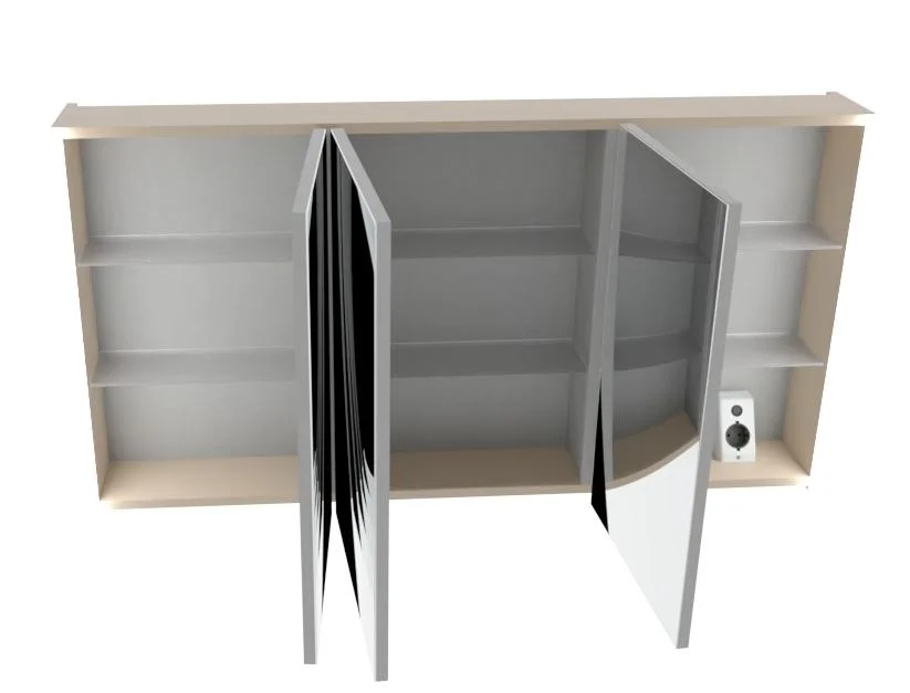 Puris Fresh Spiegelschrank 120 cm breit S2A431279 - Ansicht 5