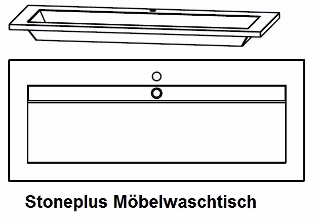 Puris Star Line Badmöbel Set 120 cm - Set 1 - Ansicht 7