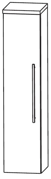 Puris Speed Mittelschrank 40 cm mit Innenschubkasten MNA844A