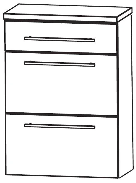 Puris Milano Bad-Highboard 60 cm breit HBA566A