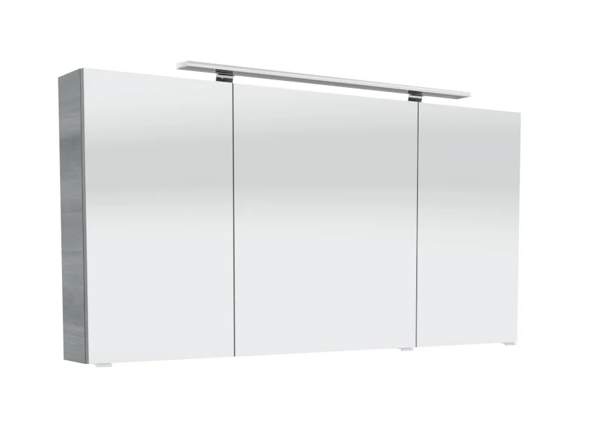 Pelipal 4010 Badmöbel Set inkl. Spiegelschrank mit Aufsatzleuchte - 140 cm - Ansicht 8