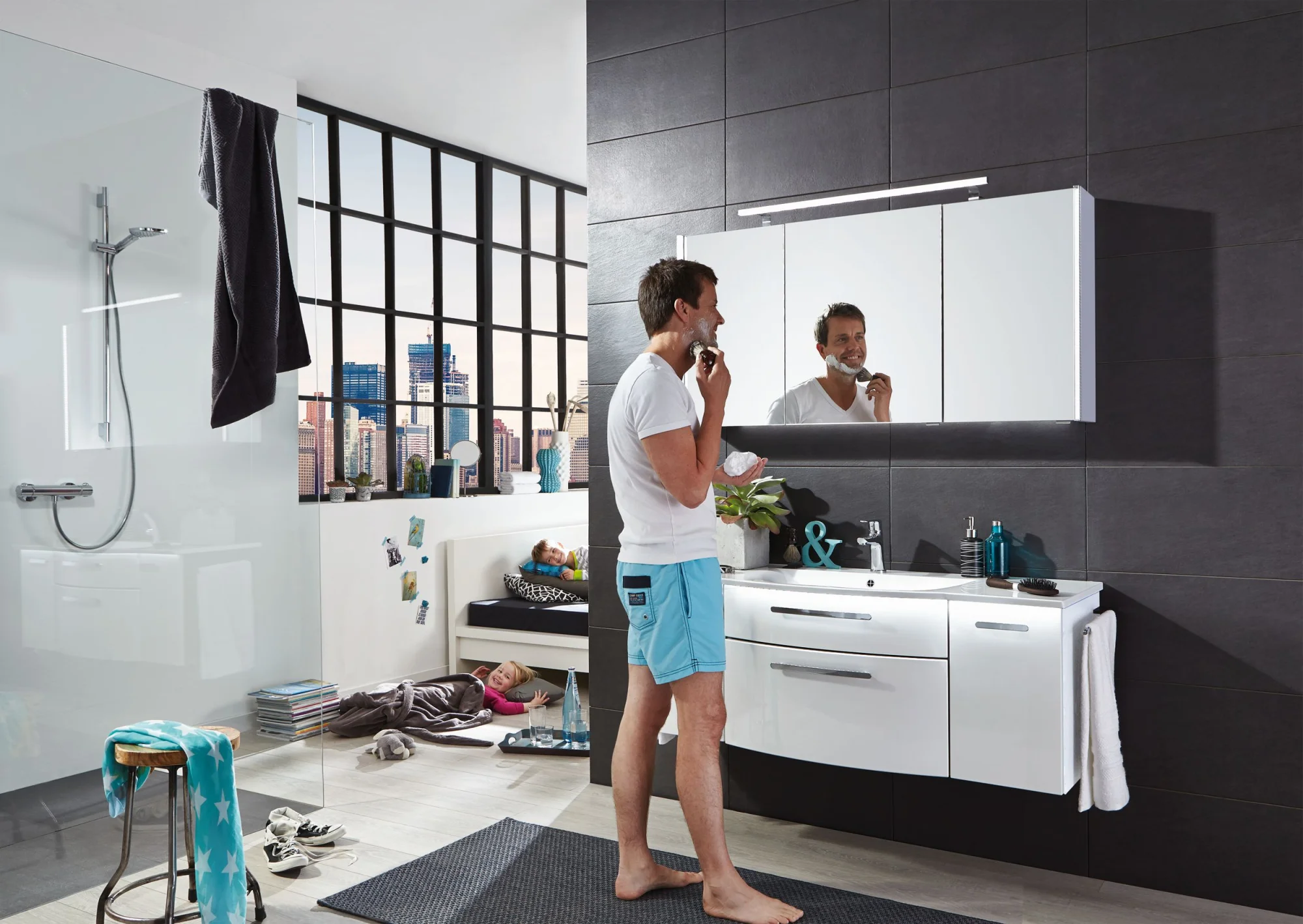 Puris Linea Spiegelschrank 130 cm S2A431379 Serie B
