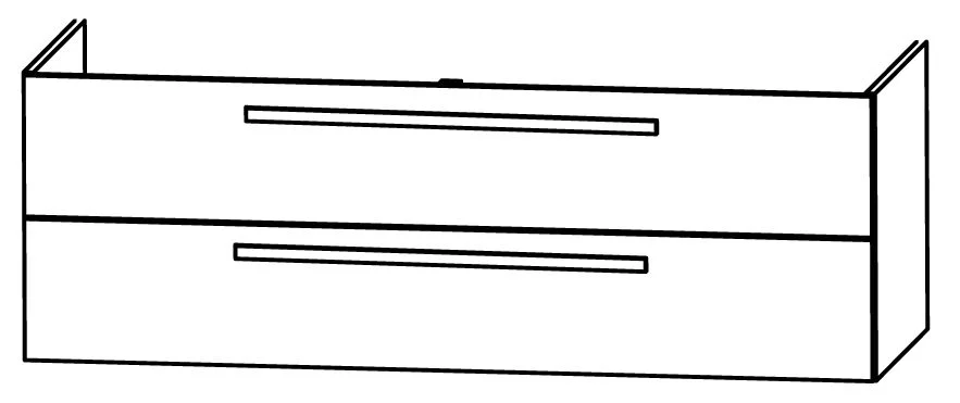 Puris Star Line Waschplatz 140 cm - Stoneplus - Ansicht 4